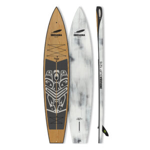 Indiana 12’6 Touring Carbon/Wood hard paddle board
