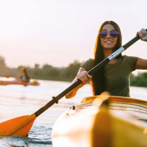 What is kayaking?